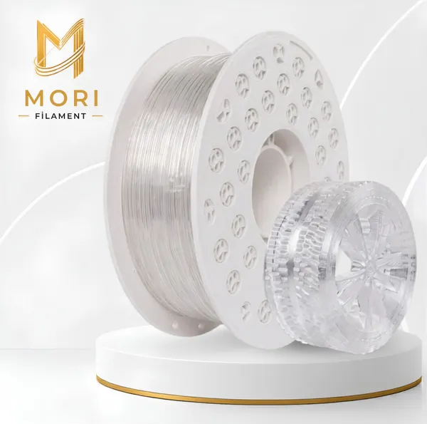 TPU Şeffaf Filament 1.75mm 1kg