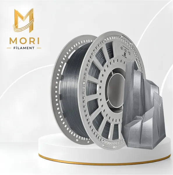 PETG Şeffaf Gri Filament 1.75mm 1kg