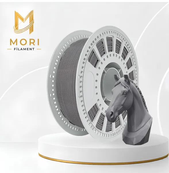 PLA+ Gri Filament 1.75mm 1kg