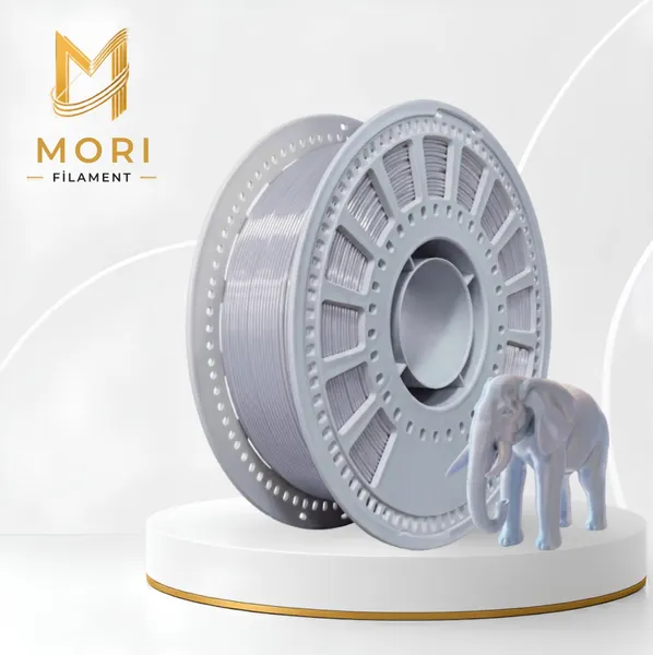 PLA Silk Gümüş Filament 1.75mm 1kg